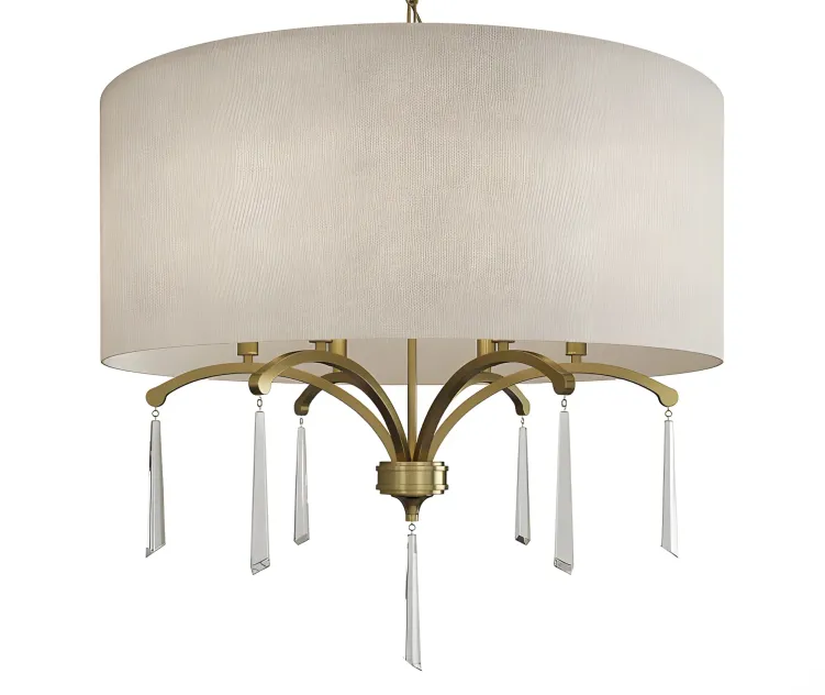Gwyneth drum chandelier