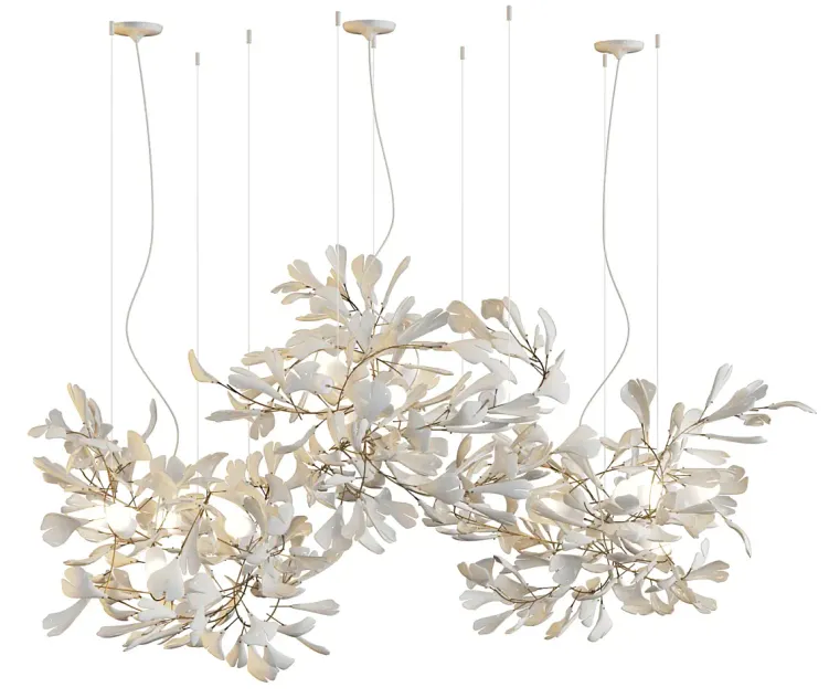 Andreea braescu chandelier ginkgo