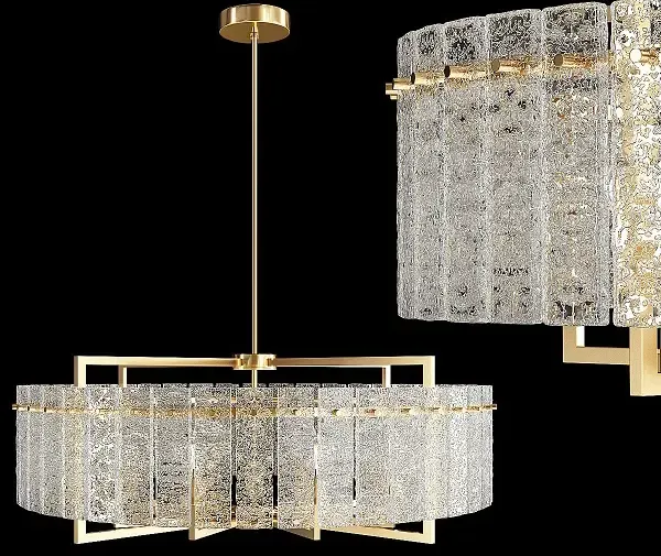 Drum chandelier