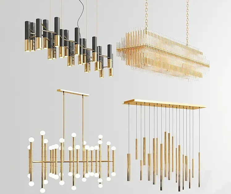 Four exclusive chandelier collection