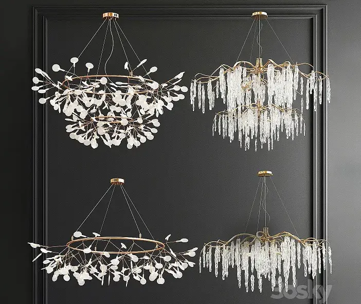 Four exclusive chandelier collection 2
