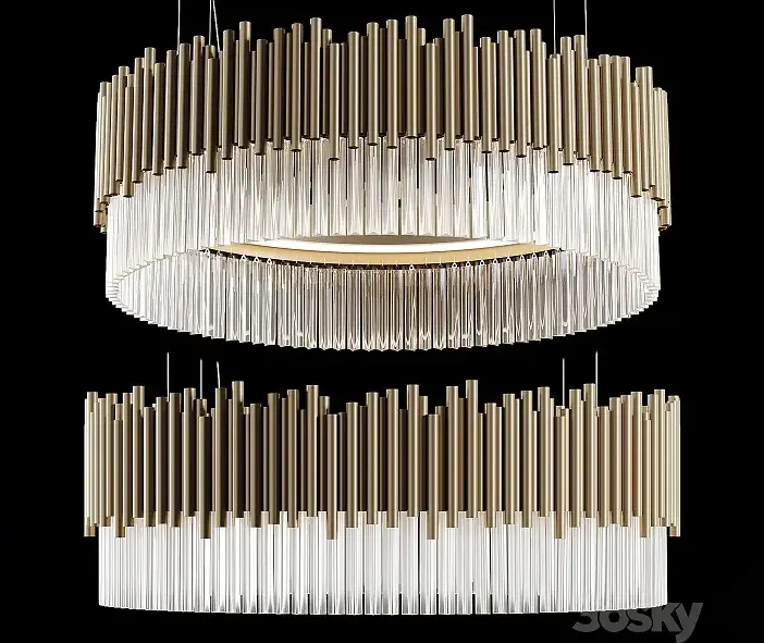 Greenapple crown pendant lamp