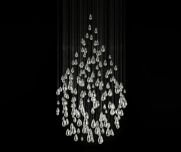 Lasvit droplets pendant