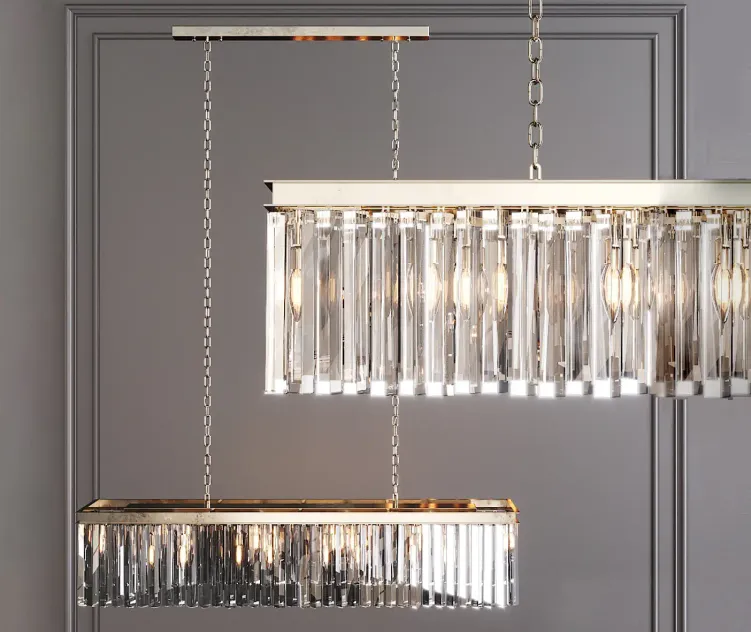 Restoration hardware odeon rhys clear glass
