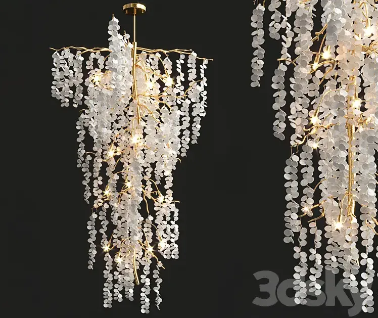 Shiro noda chandelier by john richard
