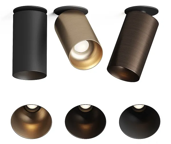 Modular lighting instruments minude