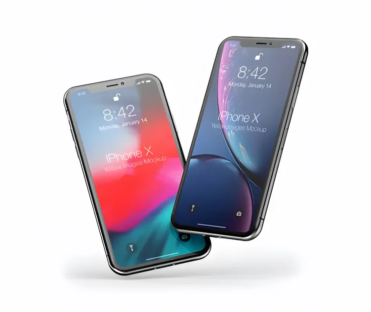 Two Apple Iphones X