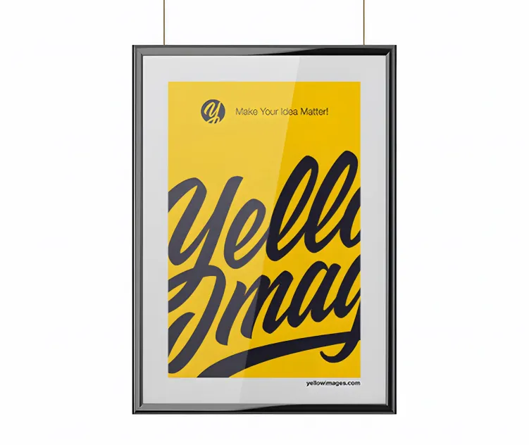 Poster W Glossy Frame