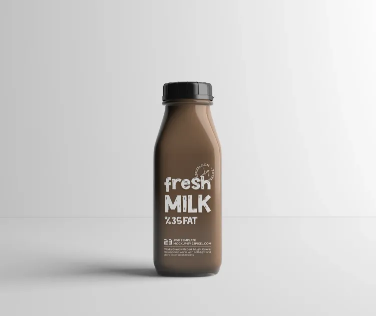 Fresh Milk Bottle