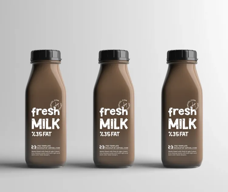 Fresh Milk Bottle 2