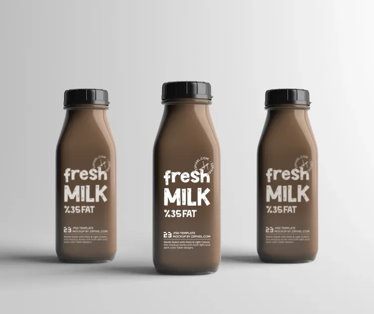 Fresh Milk Bottle 3