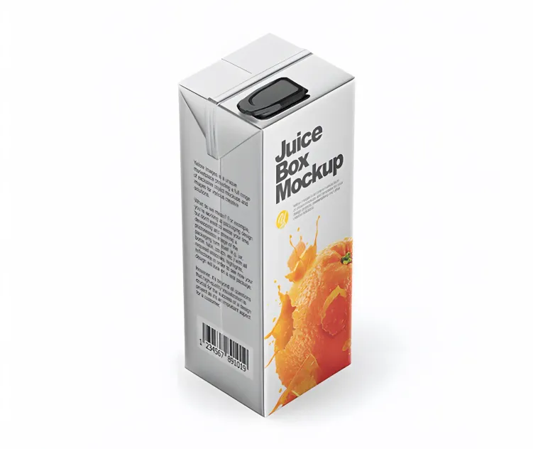 Metallic Juice Carton Package
