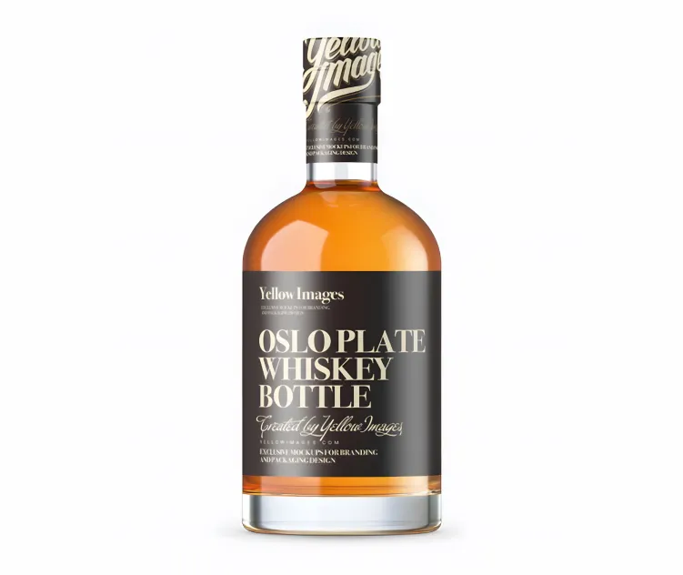 Oslo Whisky Bottle With Shrink Band