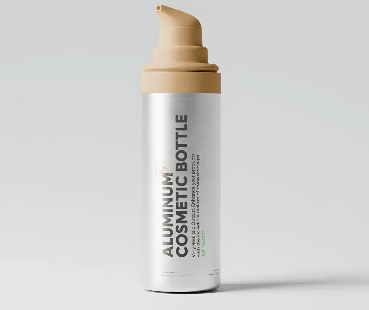 Aluminum Pump Bottle 01