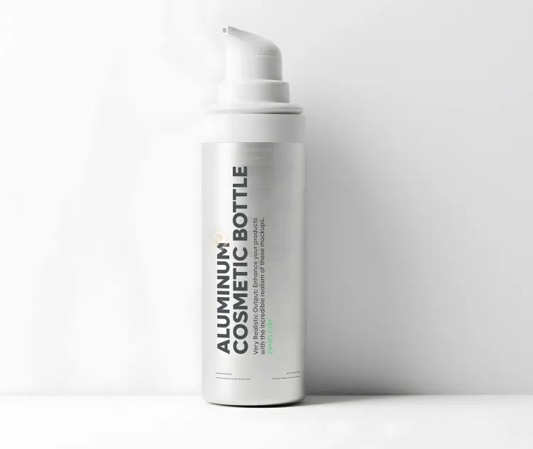 Aluminum Pump Bottle 08