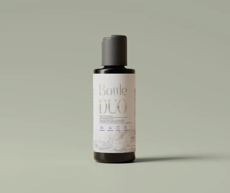 Black Cosmetic Bottle Duo 6