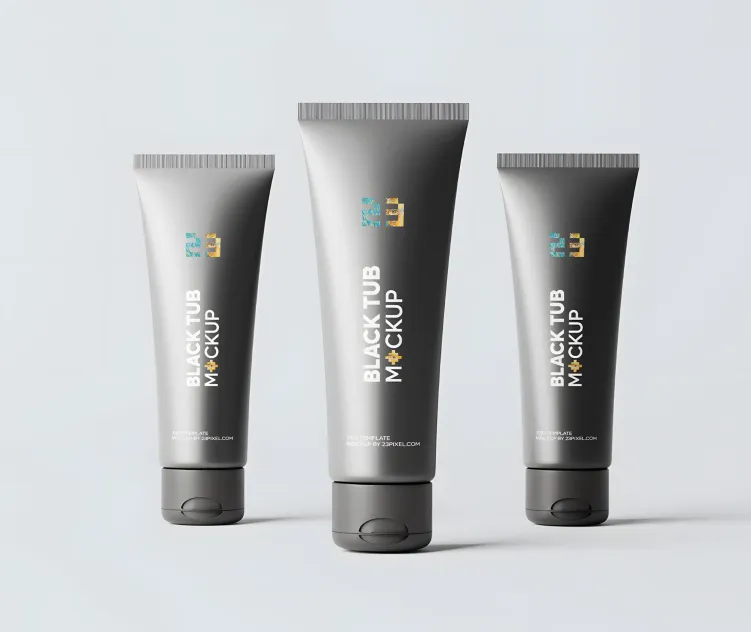 Black Cream Tube 03