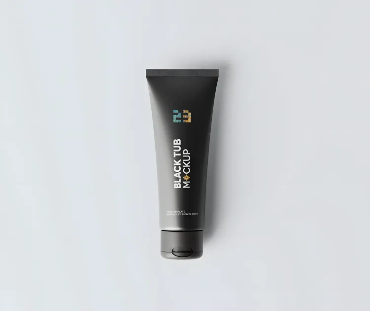 Black Cream Tube 05