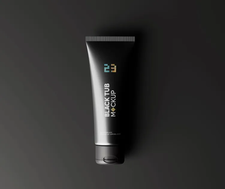 Black Cream Tube 06