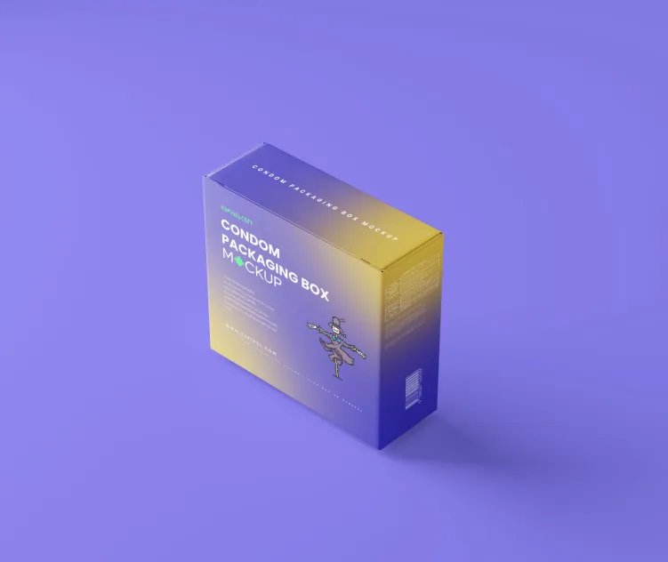 Condom Sachet and Box 02