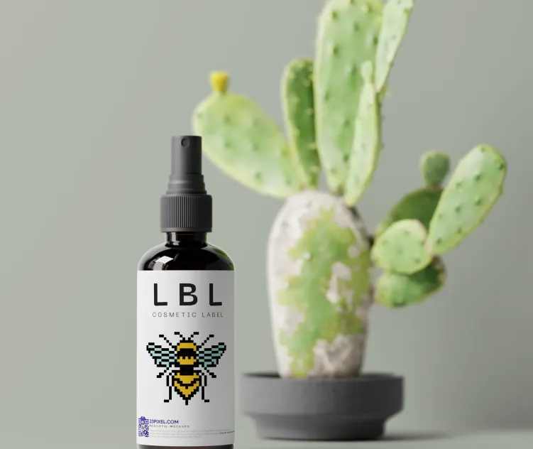 Cosmetic Label Showcasing 4