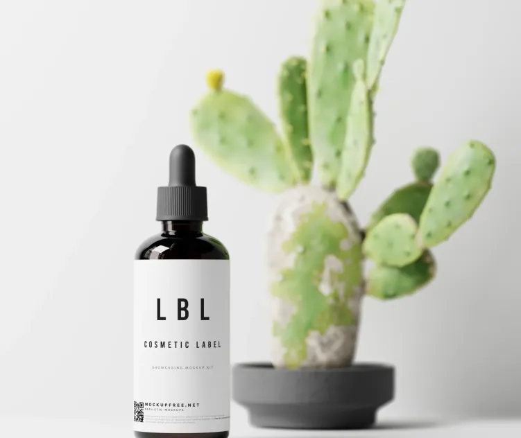Cosmetic Label Showcasing 5