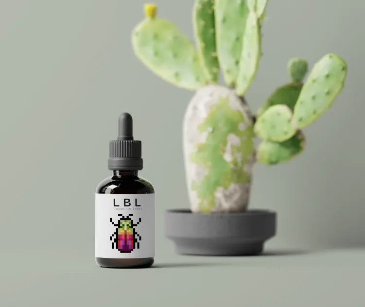 Cosmetic Label Showcasing 6