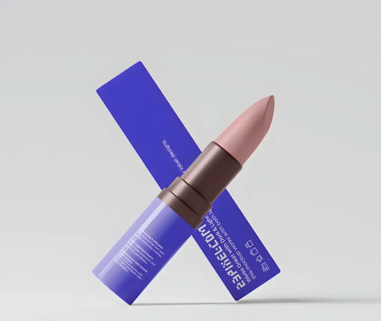 Cosmetic Lipstick and Outer Packaging Box 04