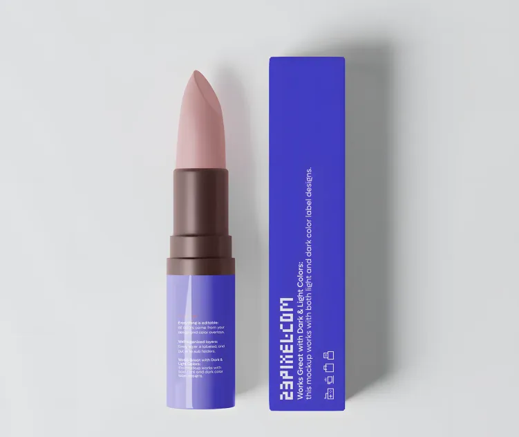 Cosmetic Lipstick and Outer Packaging Box 07