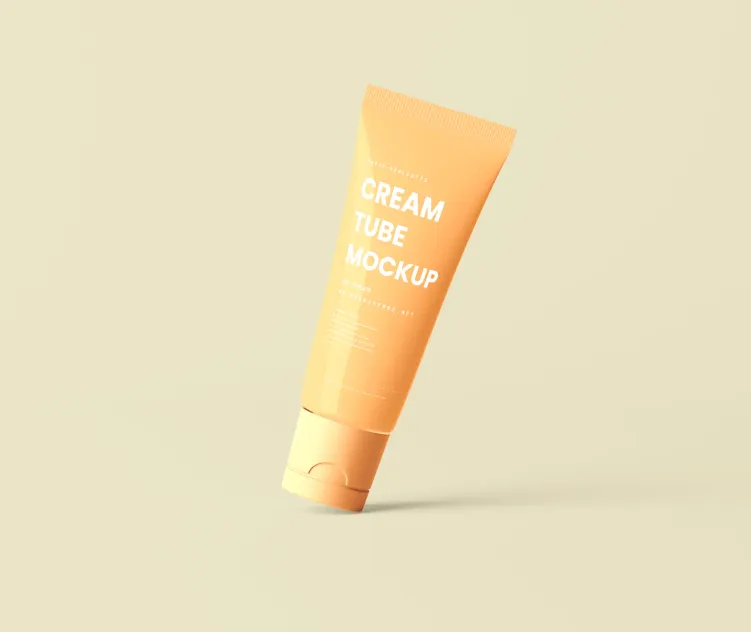 Cream Tube With Large Cap
