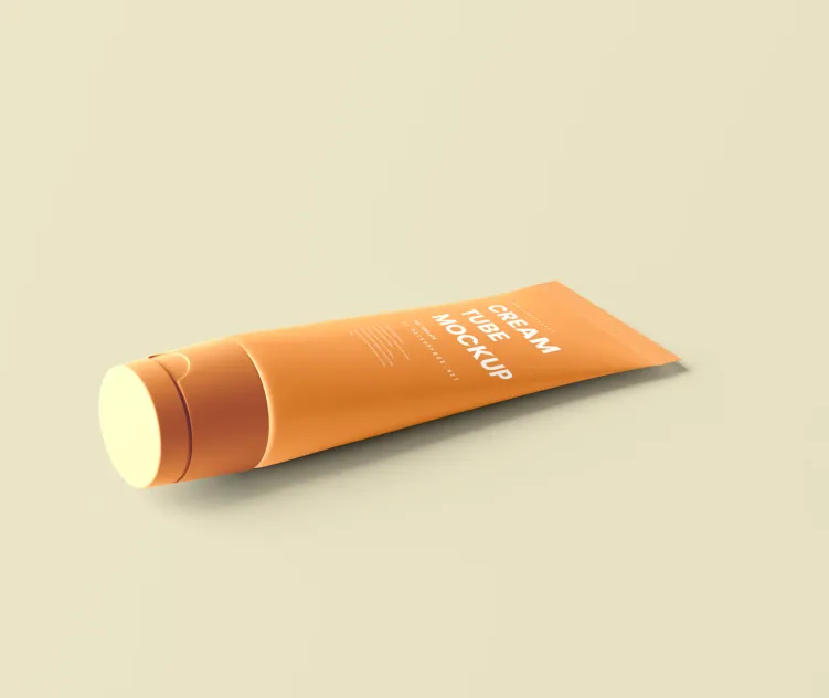 Cream Tube With Large Cap