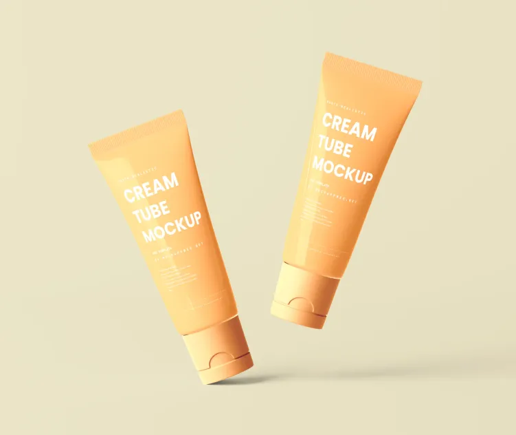 Cream Tube With Large Cap 3