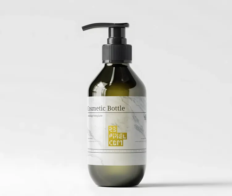 Dark Green Pump Bottle 03
