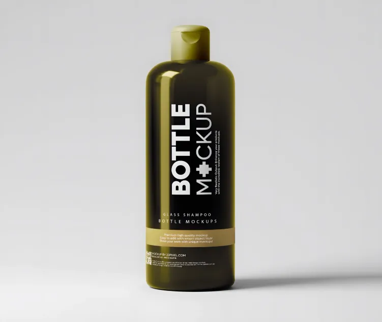 Glass Shampoo or Body Wash Bottle 10