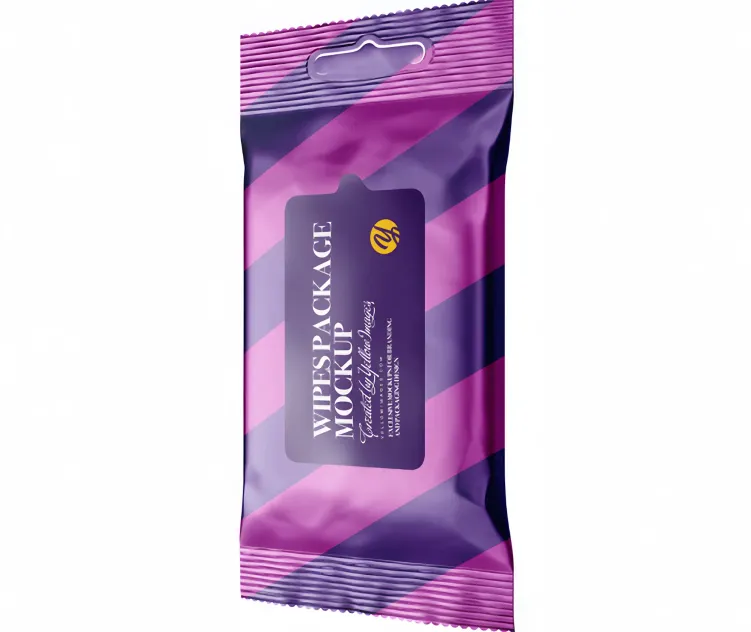 Matte Metallic Wet Wipes Pack