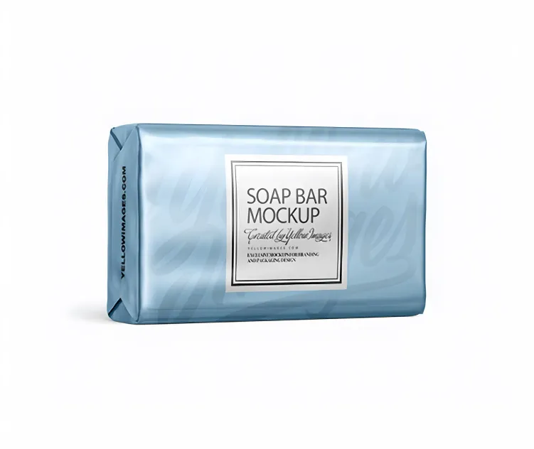 Metallic Soap Bar Package