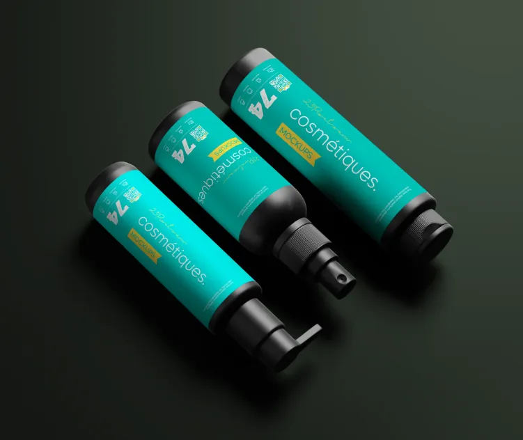 Minimal Design Cosmetic Bottle