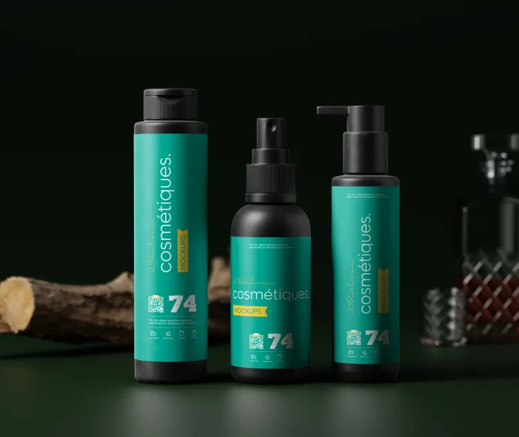 Minimal Design Cosmetic Bottle 4