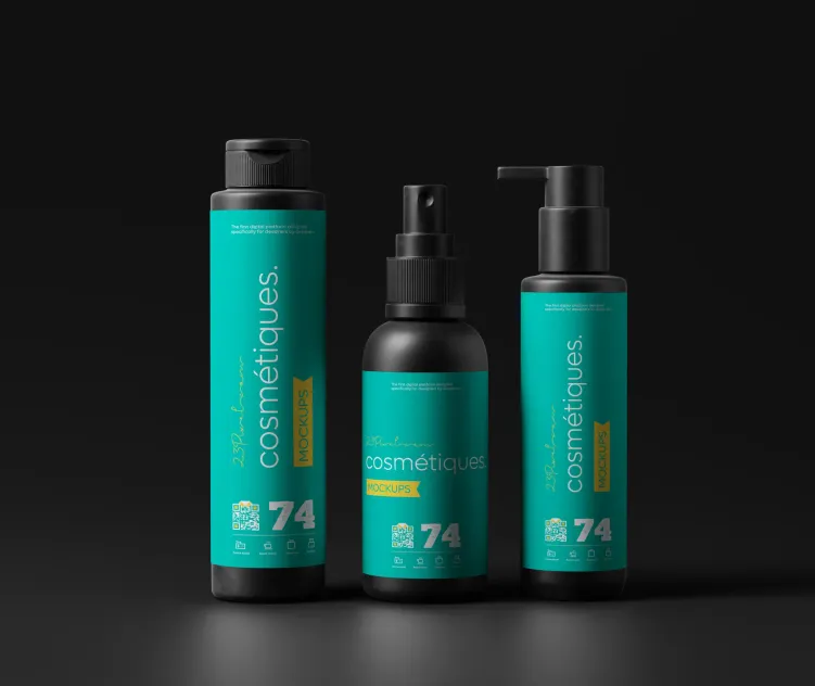 Minimal Design Cosmetic Bottle 5
