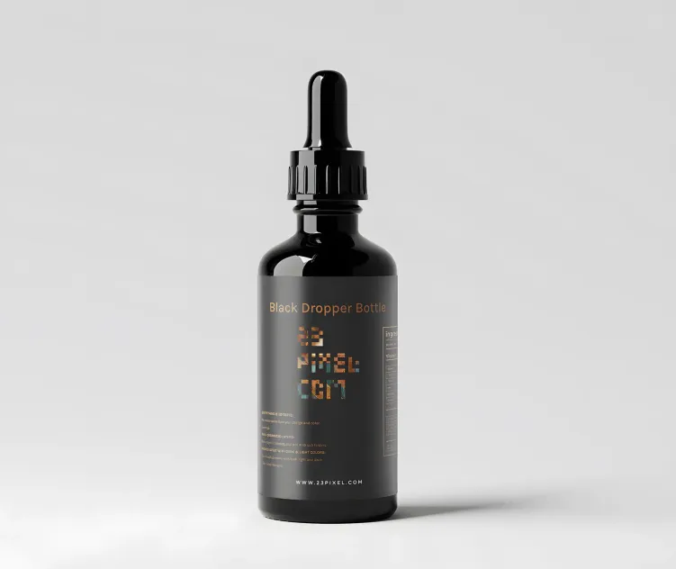 Black Dropper Bottle 01
