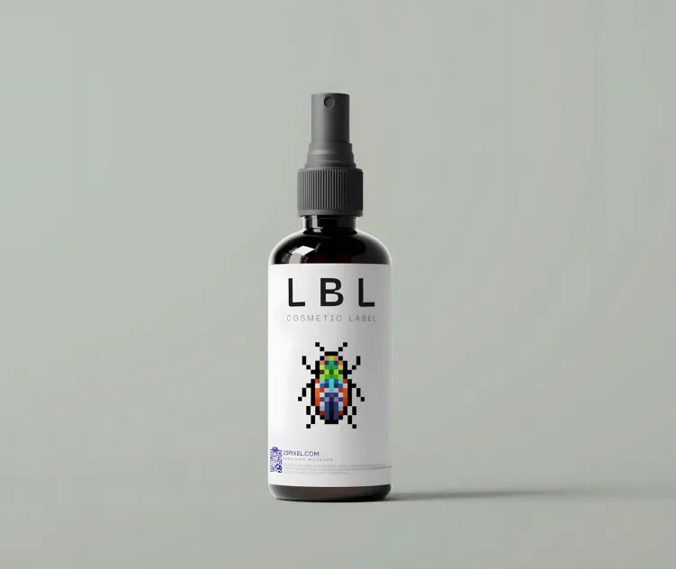Cosmetic Label Showcasing 13
