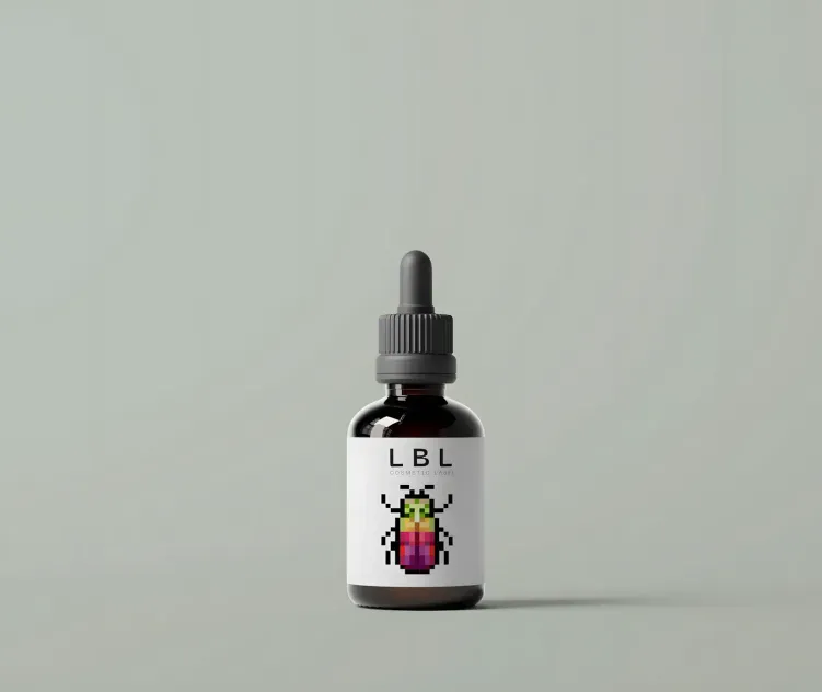 Cosmetic Label Showcasing 15