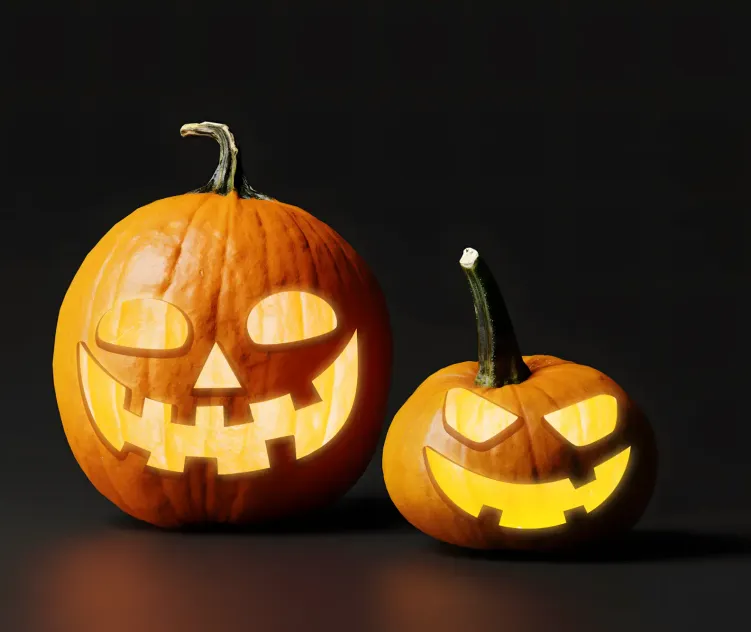 Halloween Pumpkin Jack O Lantern