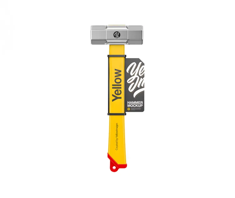Sledge Hammer With Label
