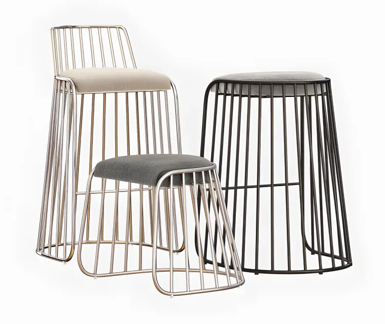 Brides veil bar chair counter stool