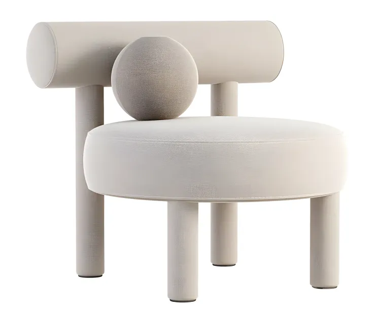 Boucle gropius chair