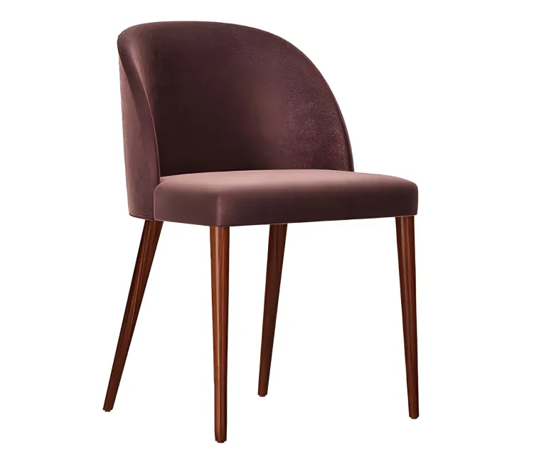 Camille anthracite italian dining chair