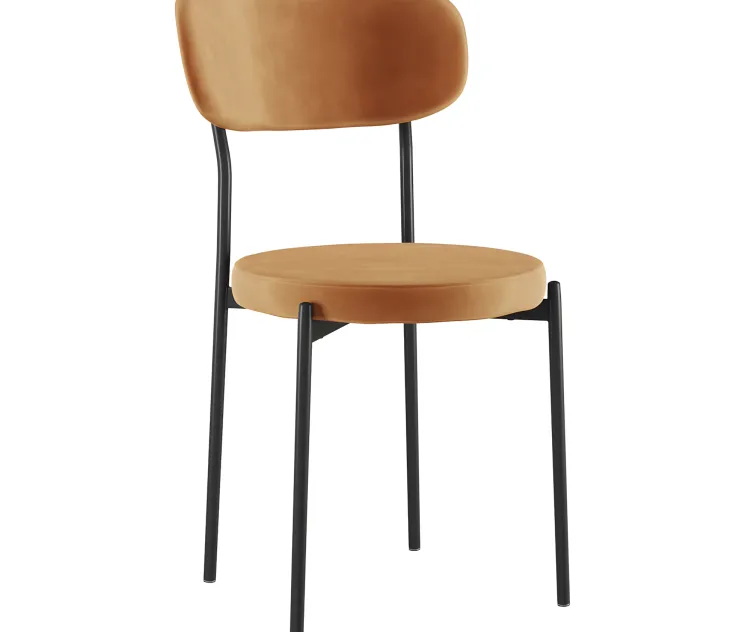 Chair bar stool barbara black legs sg