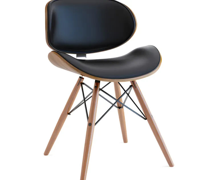 Corvus madonna mid century accent chair