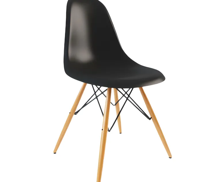 Eames plastic side chair